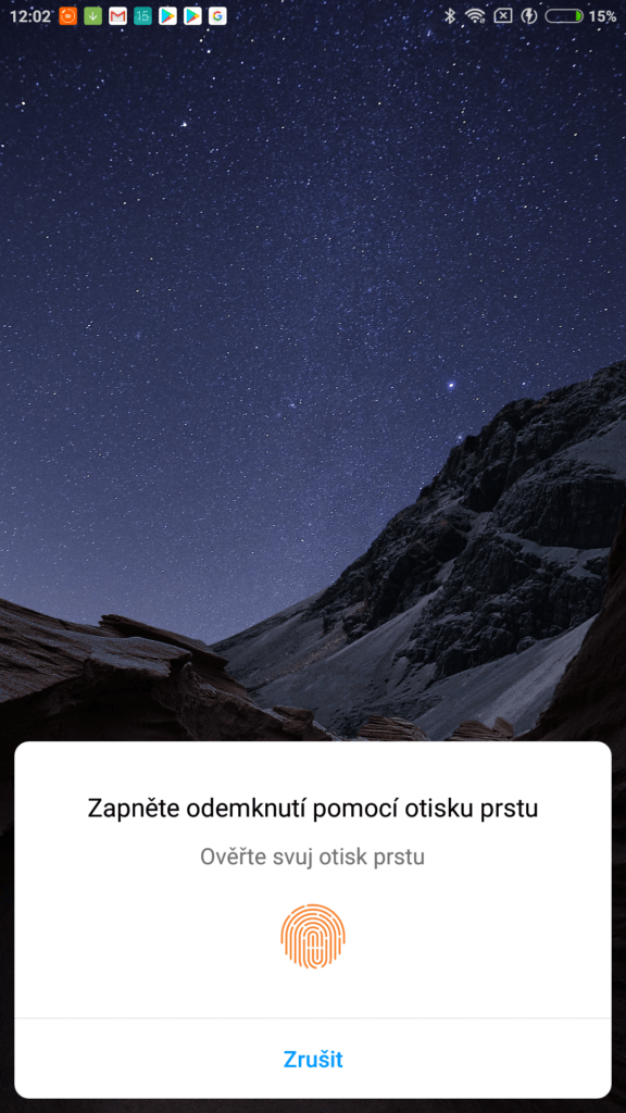 Skrytí ikon aplikací