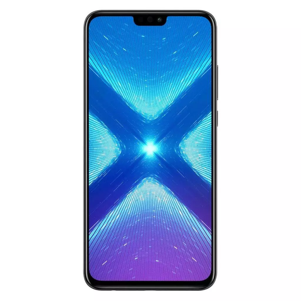 Telefon Honor 8X černý - displej