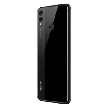 Telefon Honor 8X černý - záda