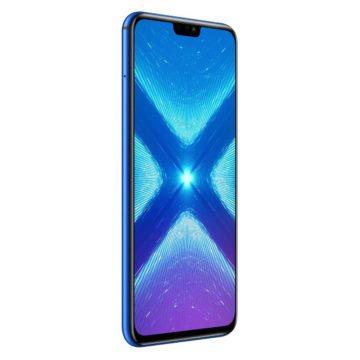 Telefon Honor 8X modrý - displej
