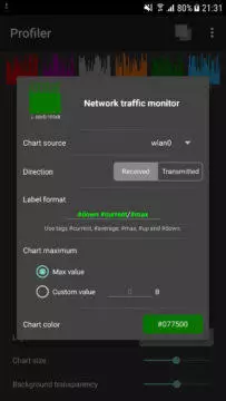 android aplikace profiler