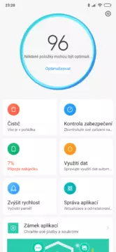 aplikace optimalizace xiaomi