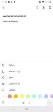 google keep material design 2