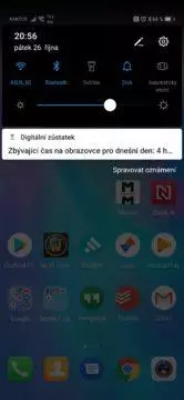 huawei mate 20 pro notifikace