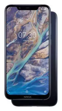 nokia 7.1 plus vyrez displej