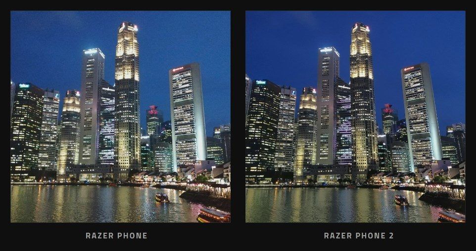 Ŕazer Phone 2 srovnání fotoaparátu s původním modelem