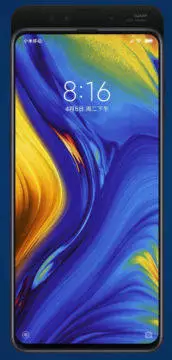 xiaomi mi mix 3 vysunovaci mechanismu