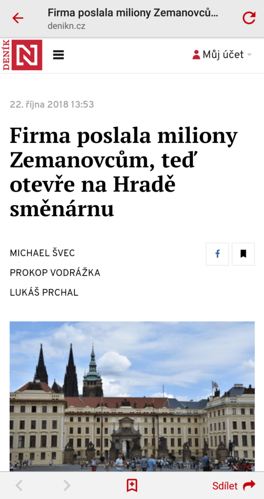 Minuta po minutě android