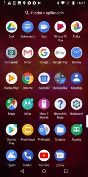 Motorola Moto Z3 Play apps
