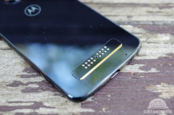 Motorola Moto Z3 Play konektor moto mod