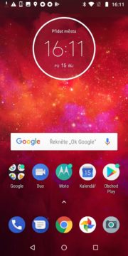 Motorola Moto Z3 Play launcher