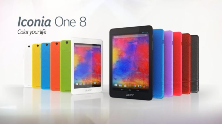 Acer Iconia One 8 tablet - Color your life (Features & Highlights)