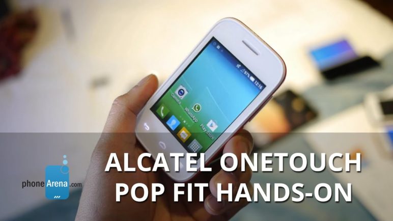 Alcatel OneTouch Pop Fit hands-on: the fitness "wearable" smartphone