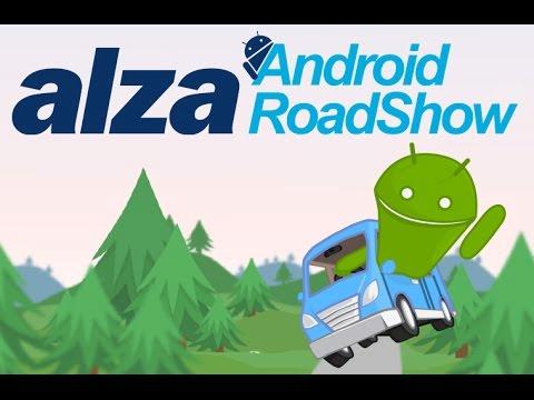 Alza Android RoadShow pozvánka