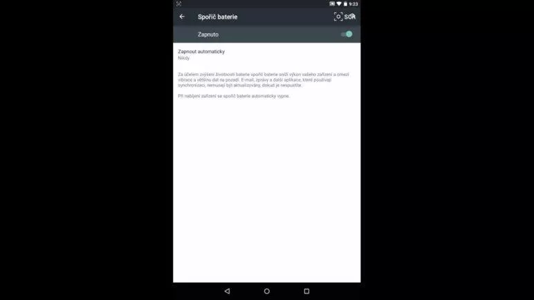 Android 5.0 Lollipop: Úsporný režim – spořič baterie