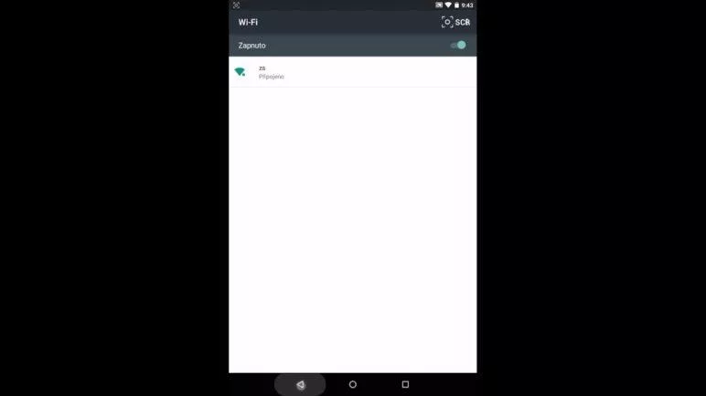 Android 5.0 Lollipop: Vstup do nastavení Wi-Fi přes rychlý přístup