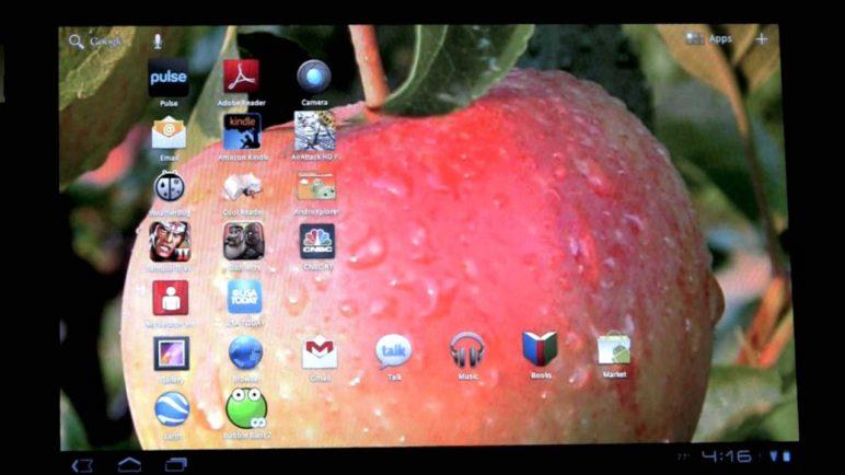Android OS 3.1 Honeycomb on Motorola Xoom