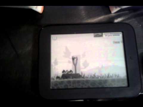 Angry Birds on Rooted Nook Touch