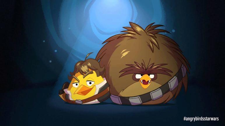 Angry Birds Star Wars: Han Solo & Chewie - exclusive gameplay