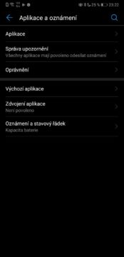 aplikace a oznameni emui huawei