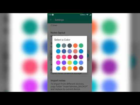 Aplikace Material Notes: Colorful notes - úchvatně jednoduché a funkční poznámky