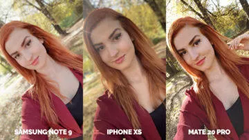 apple iphone xs vs huawei mate 20 pro vs samsung galaxy note 9 selfie fotky