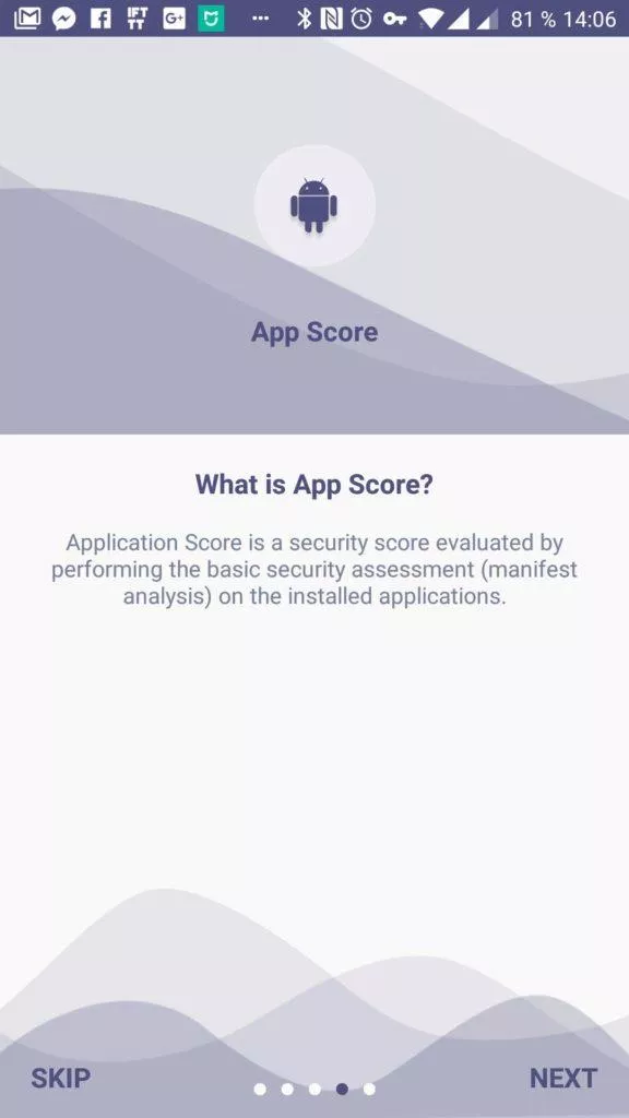 Application Score (Skóre aplikací)