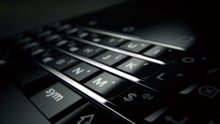 BlackBerry "Mercury" Keyboard Teaser
