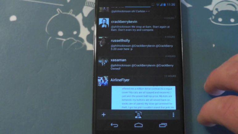 Carbon for Android Twitter app - A preview