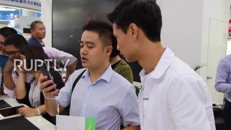 China: World's first VR smartphone showcased at the China Hi-Tech Fair in Shenzhen