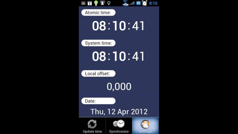 ClockSync Android demo