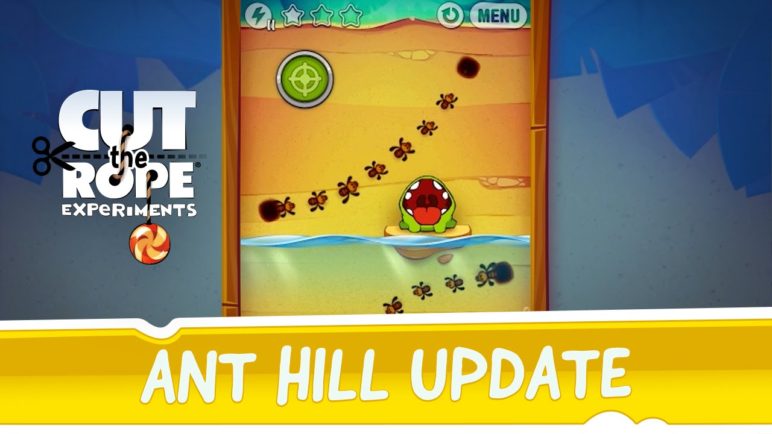 Cut the Rope: Experiments - Ant Hill update