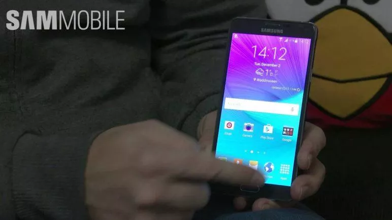 Exclusive Preview - Android 5.0 Lollipop on Samsung Galaxy Note 4