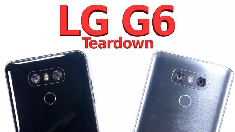 First Look INSIDE the LG G6 Smartphone