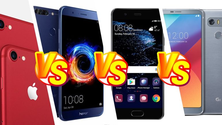 Foto test iPhone 7 Plus vs Honor 8 Pro vs LG G6 vs Huawei P10