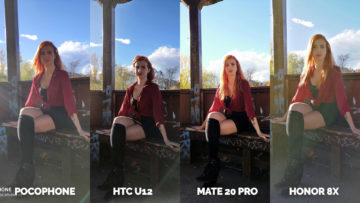 fototest Pocophone F1 vs. Huawei Mate 20 Pro vs. Honor 8X vs. HTC U12+ modelka