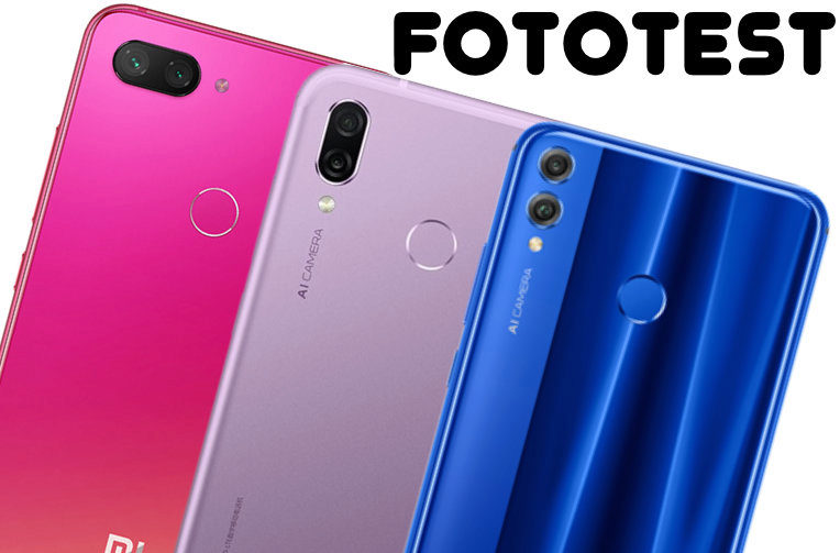 fototest xiaomi mi 8 lite vs honor 8x vs honor play