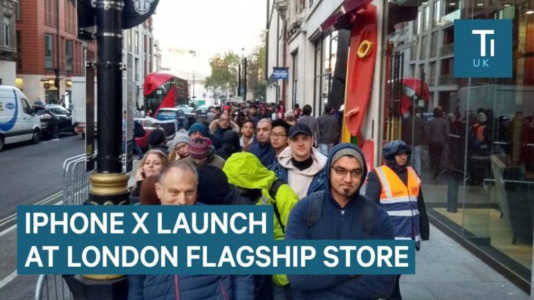 How London Reacted To The Launch Of The iPhone X