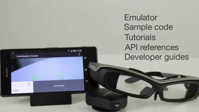 Introducing Sony’s SmartEyeglass and how to develop apps