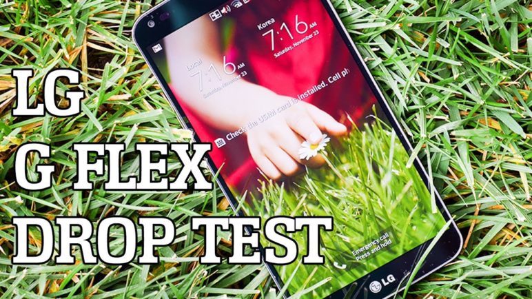 LG G Flex Drop Test!