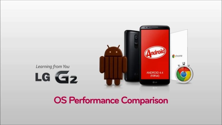 LG G2 JellyBean vs KitKat