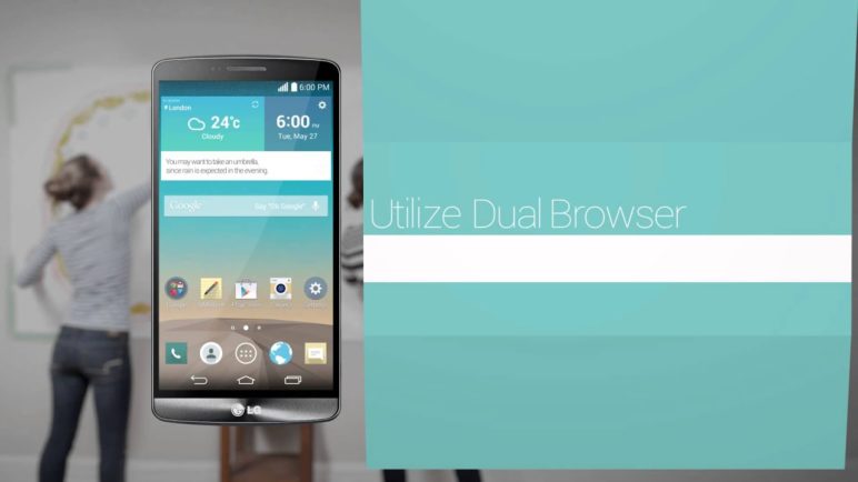 LG G3 : Smart Tips - Dual window