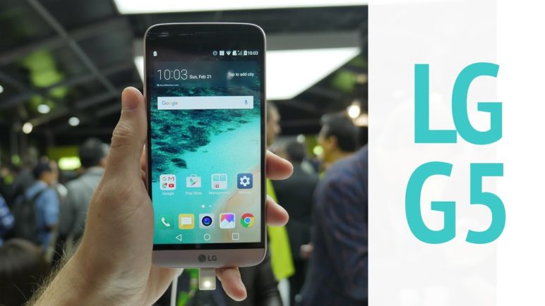 LG G5 první pohled na MWC 2016