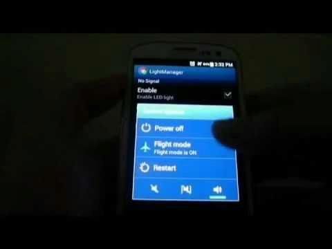 Light Manager - Notification LED Settings for Samsung Galaxy SIII