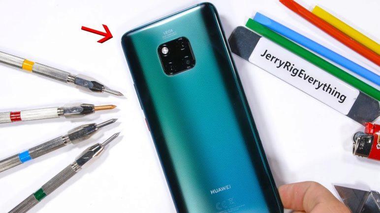 Mate 20 Pro Durability Test! - The Back is Different...