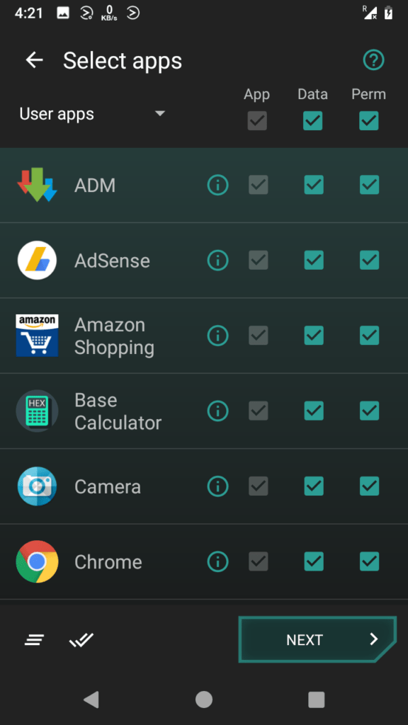 Migrate android
