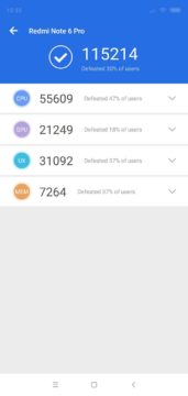 MIUI 10 Antutu