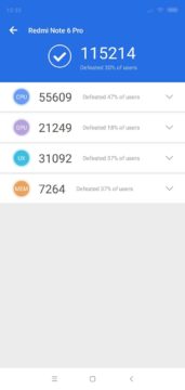 MIUI 10 Antutu