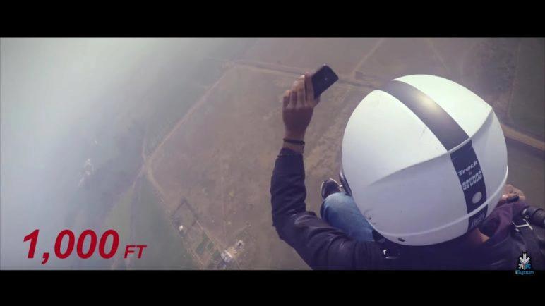 Motorola Moto X Force 1000 foot Drop Test - Dropped from the sky - iGyaan