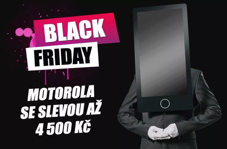 motorola sleva black friday mobil pohotovost akce